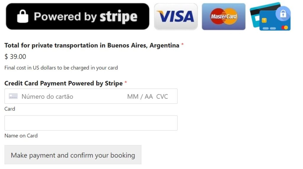 How to book an Airport Transfer in Buenos Aires