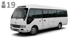 LARGE MINIBUS, up to 19 pax with luggage