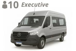 VAN, up to 10 passengers with luggage