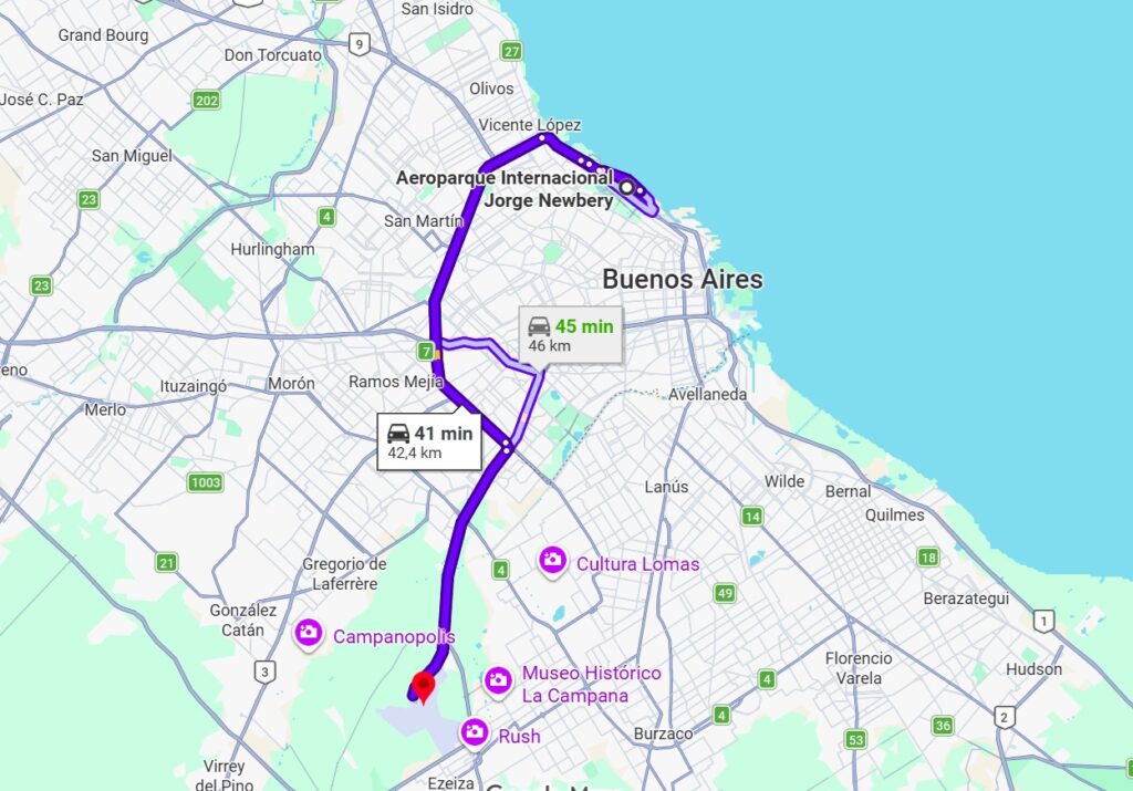 Airport Connection Buenos Aires