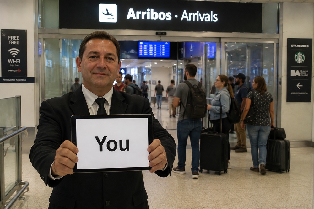 EZE Airport Pick up with meet and Greet